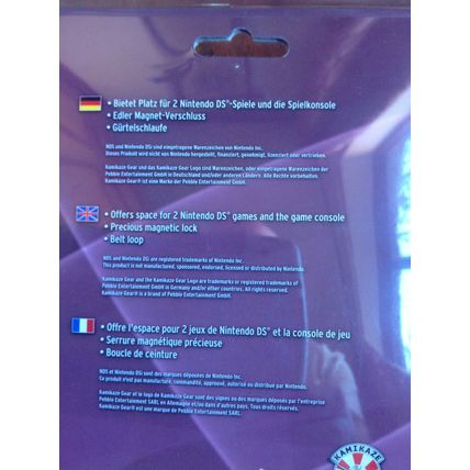 NEW Kamikaze Gear Bag of Elegance - Fushia (Nintendo 3DS ) bnip