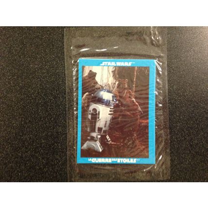 STAR WARS VINTAGE CEREAL STICKER 1984 KELLOGGS CANADA 4 pack SEALED MINT 17 & 19