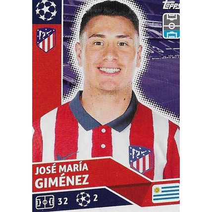 Topps UEFA Champions League 2020/21 Stickers: ATM6 - Giménez