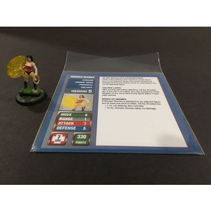 Heroscape: Custom Wonder Woman figure & card