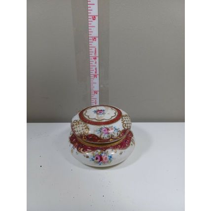 noritake trinket dish flowers made in japan