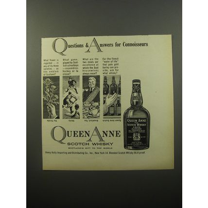 1950 Queen Anne Scotch Advertisement
