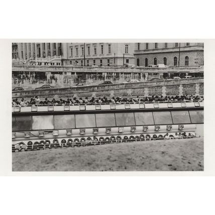 Paris Law Courts Tourist French River Boat in 1985 Photo Postcard