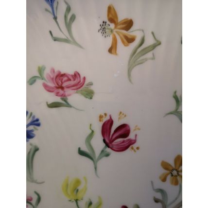 Odd Shaped Serving Plate Hand Painted Elma Key