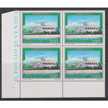 ITALY 1989 Tourist Publicity - Paintings-GIARDINI NAXOS. MNH (p462)