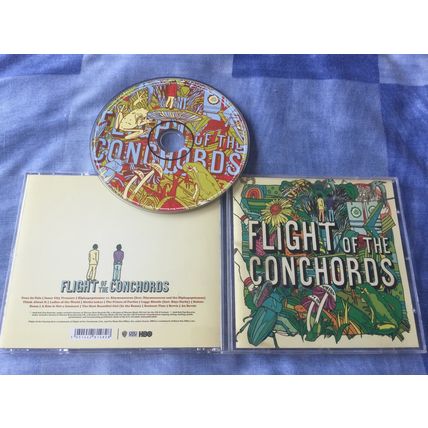 FLIGHT OF THE CONCHORDS (2008 15-Track CD from New Zealand's Folk Parody Duo)