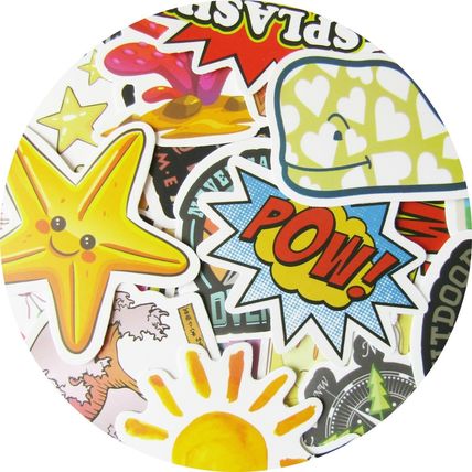 25 Stickers Loose Random Selection VCSO Waterproof Scrapbooking Decorate ST35