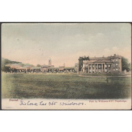 Bowood House, Derry Hill, Wiltshire, c.1904 - Wilkinson Postcard