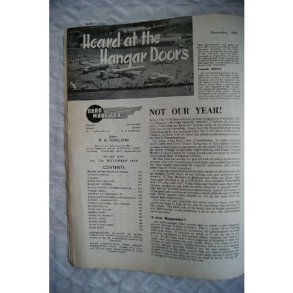 1959 Aeromodeller Magazine - November