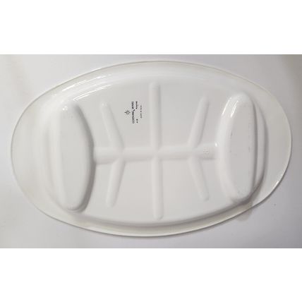 Corning Ware Platter P-19 P19 Blue Cornflower Meat/Roast Dish