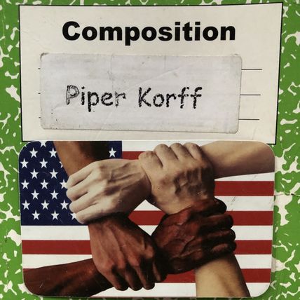 Original Writings By Piper Korff COMPOSITION NOTEBOOK School Work 2013