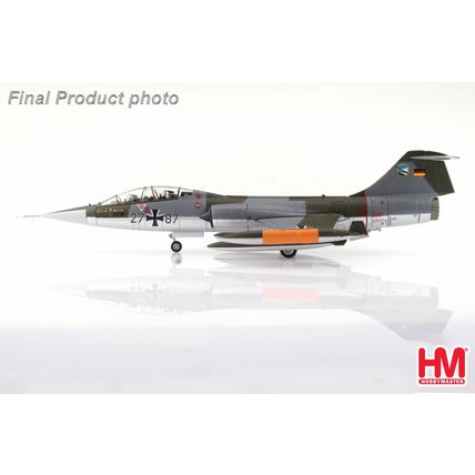 TF-104G STARFIGHTER 27+87 JG 74 "MOLDERS" 1970'S - HM HA1077 1/72