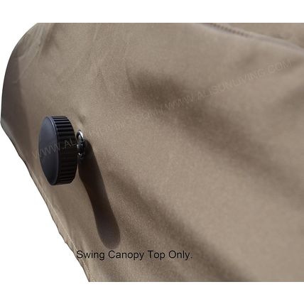 ALISUN Replacement Canopy Top for GT Porch Swing Model #GCS00229C (Will Not Fit