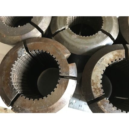 LOT 10 HARDINGE 2-5/8" GRIDLEY ROUND COLLET 2-15/32,2 1/8,2 15/32,2 5/8,AJ