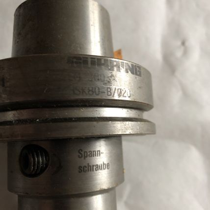 GUHRING HSK80-B/020 HYDRAULIC HOLDER GM300,T20008189,11-ZE-1251,HSK80B 02O,AL,TG