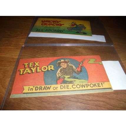 VERY RARE 1940's LOT OF TWO Valley Bread PROMOTIONAL Comics!! $75.00 Shipped!!!