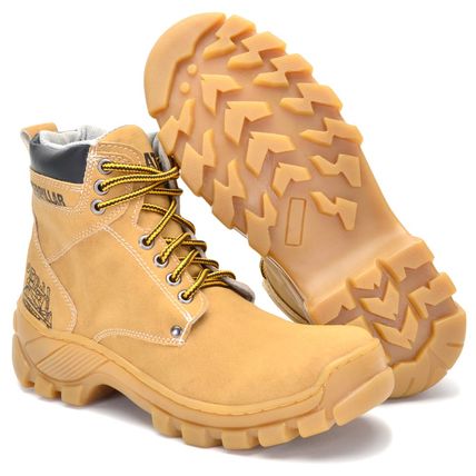 Caterpillar Eco-leather Boot - Beige