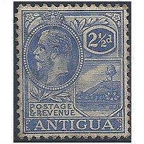 Antigua 1922 SG71 2 1/2d Bright Blue Very Fine Used