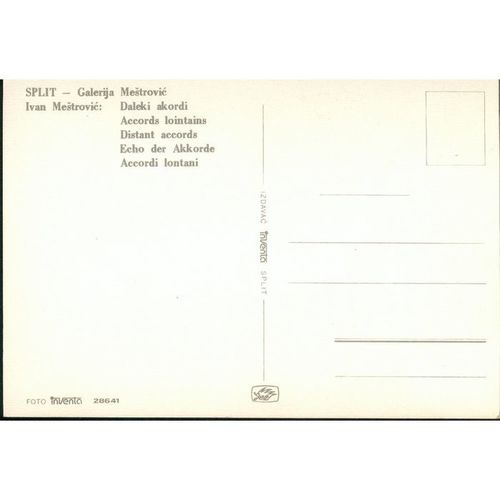 Croatia PC - Split - Distant Accords - Ivan Mestrovic - 28641