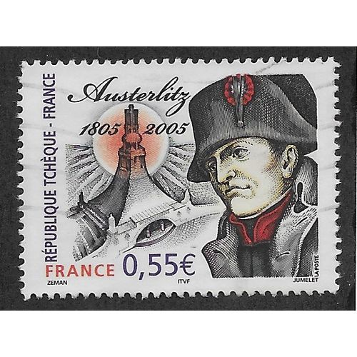 FRA 2005 55c 'BATTLE OF AUSTERLITZ' FINE USED (EBID56-081)
