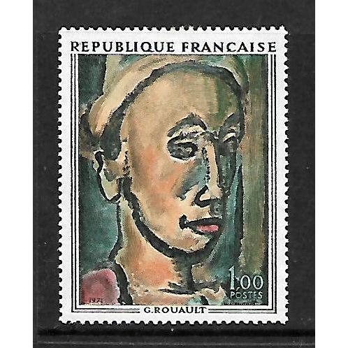 FRANCE 1971 FRENCH ART 1F SONGE CREUX SG 1910 M MINT#2