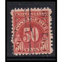 Used J86 50c Postage Due Barely Clears K1480