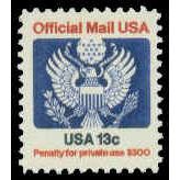O129 13c Eagle Fine MNH G0626