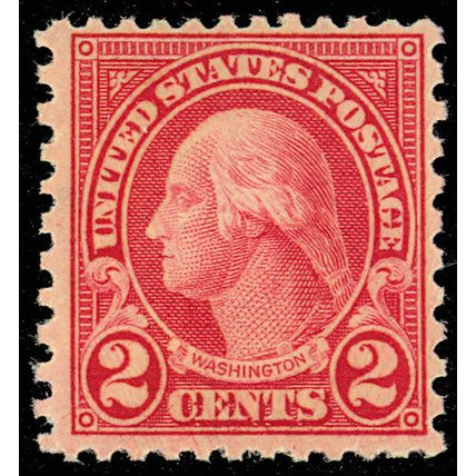 579, 2¢ Mint OG NH - Scarce Genuine Stamp Cat $150.00 - Stuart Katz