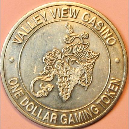 Valley View. $1 Casino Token. Valley Center, CA. P92.