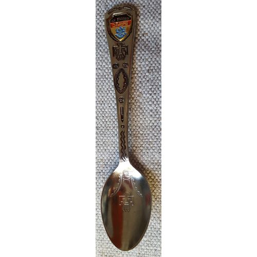 New Brunswick Canada Souvenir Teaspoon Tea Spoon Thunderbird 4-7/8" long