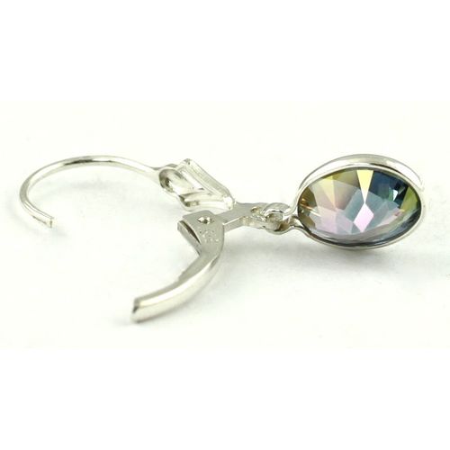 Neptune Garden Topaz, 925 Sterling Silver Leverback Earrings, SE001