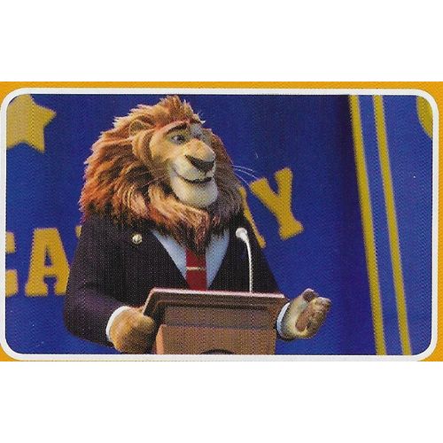Panini's Disney's Zootropolis Sticker Collection - Sticker No. 5
