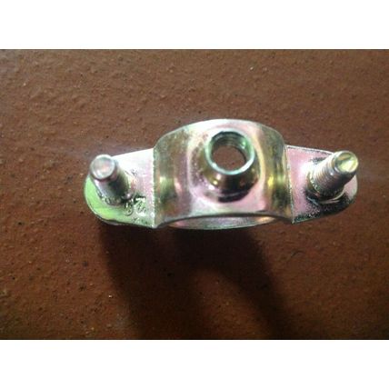 100 Single Metal Pipe Clips Clamps 20mm