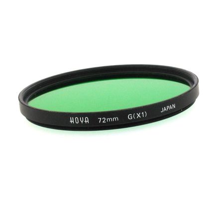 Hoya 72mm G(x1) Green Filter