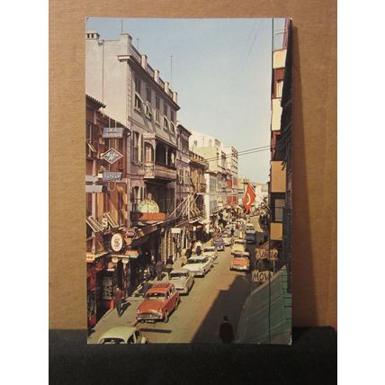 MAIN STREET, GIBRALTAR unused postcard #
