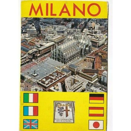 Milano Duomo Italy Postcard unused VGC