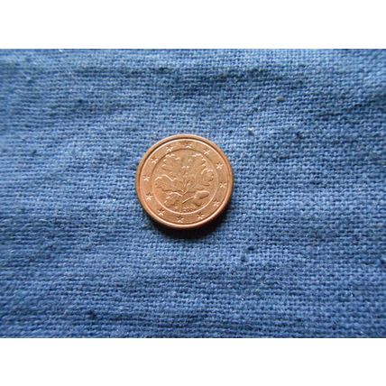 2004 GERMANY 1 EURO cent COIN.