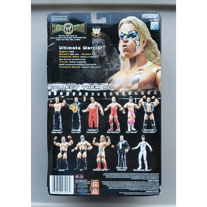 wwe wwf ljn classic superstars series 14 limited edition ultimate warrior figure