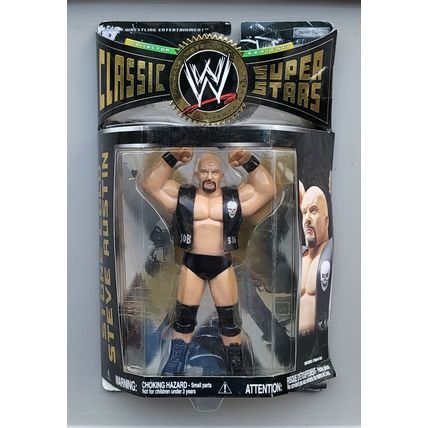 wwe wwf ljn deluxe classic superstars stone cold steve austin wrestling figure