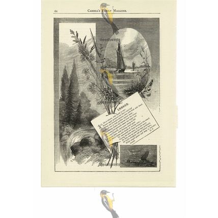 Labour, Illustrated Poetry, Book Illustration (Print), 1887