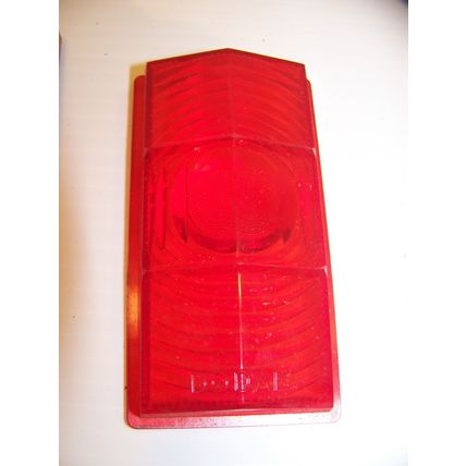 1949 DODGE TAILLIGHT LENS #1244881 NOS WAYFARER 3 PASS COUPE ROADSTER