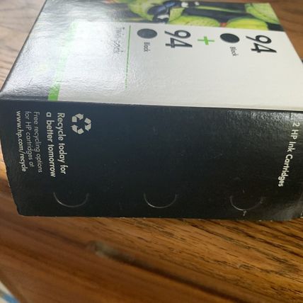 NEW OEM GENUINE HP 94 94 C9350FN Twin-Pack Black Ink Cartridges In Box EXPIRED