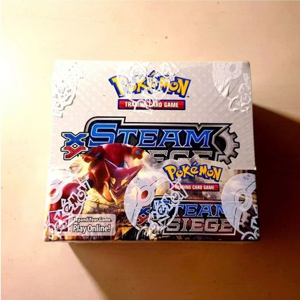 Pokemon TCG Sealed XY Steam Siege Booster Box 2016