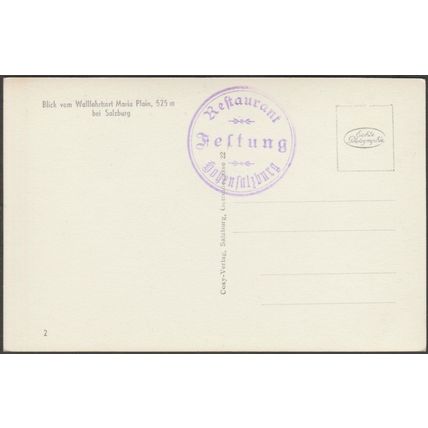 Salzburg mit Hohem Göll und Untersberg, c.1930s - Cosy-Verlag Foto-AK
