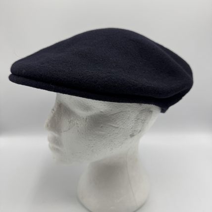Kangol Black Beret 100% Pure New Wool New With Tags X-Large Unisex