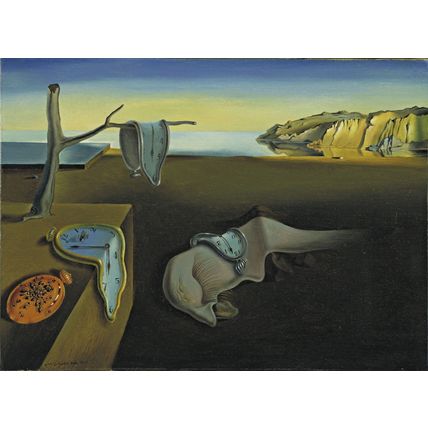 Salvador Dalí - The Persistence of Memory Poster Canvas Movie Film Print A0 A1 A