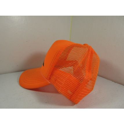 2 Vintage Ute Mountain Casino Towaoc Colorado Blaze Orange Mesh Cap Trucker Hats
