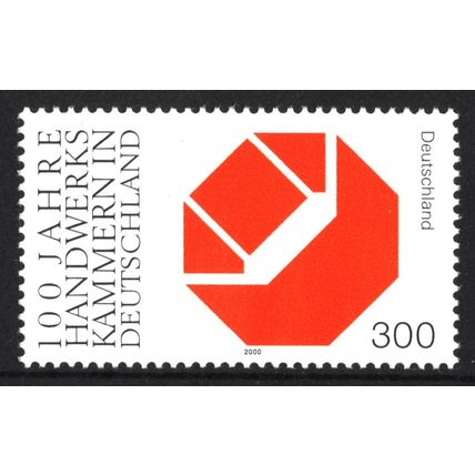 GERMANY 2000: CENTENARY OF CRAFT CHAMBERS - 300Pf MNH (G18)