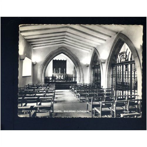 Surrey GUILDFORD CATHEDRAL Regimental Chapel Postcard by Frith (Z.16)