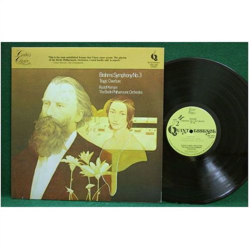 Kempe - Brahms: Symphony No. 3/Tragic Overture - PMC 7093 - NM
